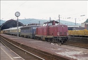 Foto SP_1030_00015: DB 212 298-4 + DB 110 405-8 / Hagen / 05.08.1976