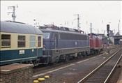 Foto SP_1030_00016: DB 212 298-4 + DB 110 405-8 / Hagen / 05.08.1976