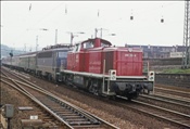 Foto SP_1030_00028: DB 290 351-6 + DB 110 / Hagen / 05.08.1976