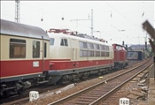 Foto SP_1030_00030: DB 212 082-2 + DB 103 / Hagen / 05.08.1976