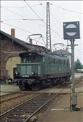 Foto SP_1033_00001: DB 145 155-8 / Freiburg / 10.08.1976