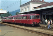 Foto SP_1033_00019: DB 798 780-3 + DB 998 313-1 + DB 998 746-2 / Hausach / 11.08.197