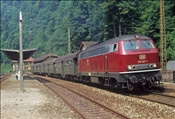 Foto SP_1033_00031: DB 218 287-1 / Hirschsprung / 11.08.1976