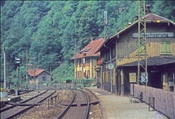 Foto SP_1033_00033: Bahnhof Hirschsprung / 11.08.1976