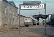 Foto SP_1040_00027: DB 110 141-9 / Hagen / Oktober 1976