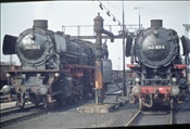 ID: 209: DB 042 113-1 + DB 043 903-4 / Rheine / 13.03.1977