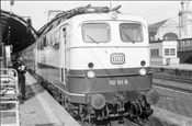 Foto SP_1049_00003: DB 110 141-9 / Hagen / 05.03.1977