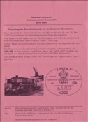 ID: 209: Informationsblatt Sonderstempel zum Dampflokabschied bei der DB / 14. + 15.05.1977