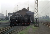 Foto SP_1072_00007: DR 99 1786-5 + DR 99 1793-1 / Radebeul / 19.08.1977
