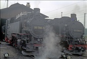 Foto SP_1072_00015: DR 99 1786-5 + DR 99 1793-1 / Radebeul / 19.08.1977