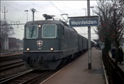 Foto SP_1085_00018: SBB Re 4/4 II 11193 / Weinfelden / 26.12.1977