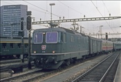Foto SP_1088_00007: SBB Re 4/4 II 11291 / Basel / 28.12.1977