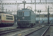 Foto SP_1088_00009: SBB Re 4/4 II 11138 / Basel / 28.12.1977