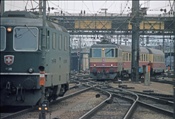 Foto SP_1088_00011: SBB Re 4/4 II 11138 + SBB Re 4/4 II 11159 / Basel / 28.12.1977