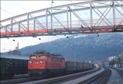 Foto SP_1089_00011: OeBB 1670.104 / Bregenz / 29.12. 1977