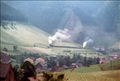 Foto SP_1112_00016: OeBB 197.301 + OeBB 97.208 / Vordernberg / 23.07.1978