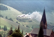 Foto SP_1112_00026: OeBB 197.301 + OeBB 97.208 / Vordernberg / 23.07.1978
