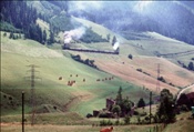 Foto SP_1112_00032: OeBB 197.301 + OeBB 97.208 / Vordernberg / 23.07.1978
