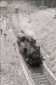 Foto SP_1112_10026: OeBB 197.301 + OeBB 97.208 / Praebichl / 23.07.1978
