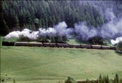 Foto SP_1113_00002: OeBB 197.301 + OeBB 97.208 / Vordernberg / 23.07.1978