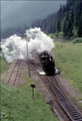 Foto SP_1113_00022: OeBB 197.301 + OeBB 97.208 / Praebichl / 23.07.1978
