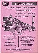 Foto SP_1117_60009_a0001: Plakat Tag der offenen Tuer / Wanne-Eickel / 01.09-1979