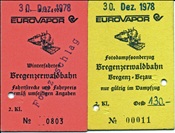 Foto SP_1119_50000_fk4: Fahrkarte / 30.12.1978 / Bregenz