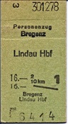 Foto SP_1119_50000_fk5: Fahrkarte / 30.12.1978 / Bregenz