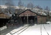 Foto SP_1120_71020: DR 99 1582-8 + DR 99 1585-1 / Joehstadt / 10.04.1979