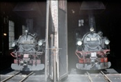Foto SP_1120_71030: DR 99 1582-8 + DR 99 1585-1 / Joehstadt / 10.04.1979