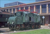 Foto SP_1121_00018: E 71 28 + DB 191 099-1 / Muenchen / 26.05.1979