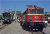 Foto SP_1121_00034: E 244 31 + OeBB 1042.600 / Muenchen / 26.05.1979