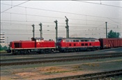 Foto SP_1124_00015: DB 290 403-5 + DB 218 305-1 / Nuernberg / 27.07.1979