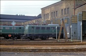 Foto SP_1124_00031: DB 141 127-1 + DB 140 863-2 / Nuernberg / 27.07.1979