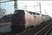 Foto SP_1125_55003: DB 221 119-1 / Rheine / 28.10.1979