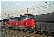 Foto SP_1125_55006: DB 221 149-8 / Rheine / 28.10.1979
