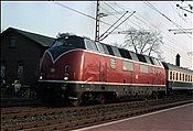 Foto SP_1125_55008: DB 220 020-2 / Salzbergen / 28.10.1979