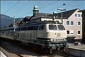 Foto SP_1131_00002: DB 218 907-4 / Garmisch-Partenkirchen / 08.09.1980