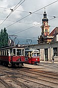 Foto SP_1132_50006: IVB 2 + IVB 61 / Innsbruck / 10.09.1980