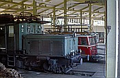 Foto SP_1142_00003: DB 194 158-2 + Turmkleinwagen Klv 61 - 9104 / Garmisch-Partenkir