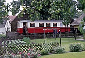 Foto SP_1145_00007: Wagen der Wittlager Kreisbahn / Preussisch Oldendorf / 29.06.198