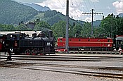 Foto SP_1154_00034: OeBB 1044.66 + ZB 5 / Jenbach / 07.06.1981