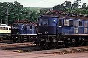 Foto SP_1160_00006: DB 118 016-5 + DB 118 047-0 / Wuerzburg / 03.07.1982