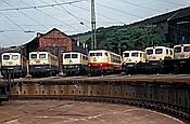 Foto SP_1160_00007: DB 141 038-0 + DB 140 138-9 + DB 111 108-7 + DB 103 198-8 + DB 1