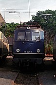 Foto SP_1160_00008: DB 118 025-6 / Wuerzburg / 03.07.1982