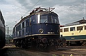 Foto SP_1160_00009: DB 118 016-5 / Wuerzburg / 03.07.1982