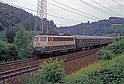 Foto SP_1161_00004: DB 110 340-7 / Heigenbruecken / 03.07.1982