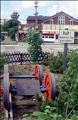 Foto SP_1985_06108: Denkmal Inselbahn / Westerland / Juni 1985