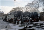Foto SP_1990_03202: DR 99 7238-1 + DR 99 7241-5 + DR 99 7231-6 / Wernigerode / 02.03.1990