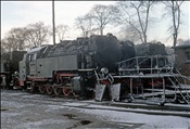 Foto SP_1990_03204: DR 99 7238-1 + DR 99 7241-5 + DR 99 7231-6 / Wernigerode / 02.03.1990